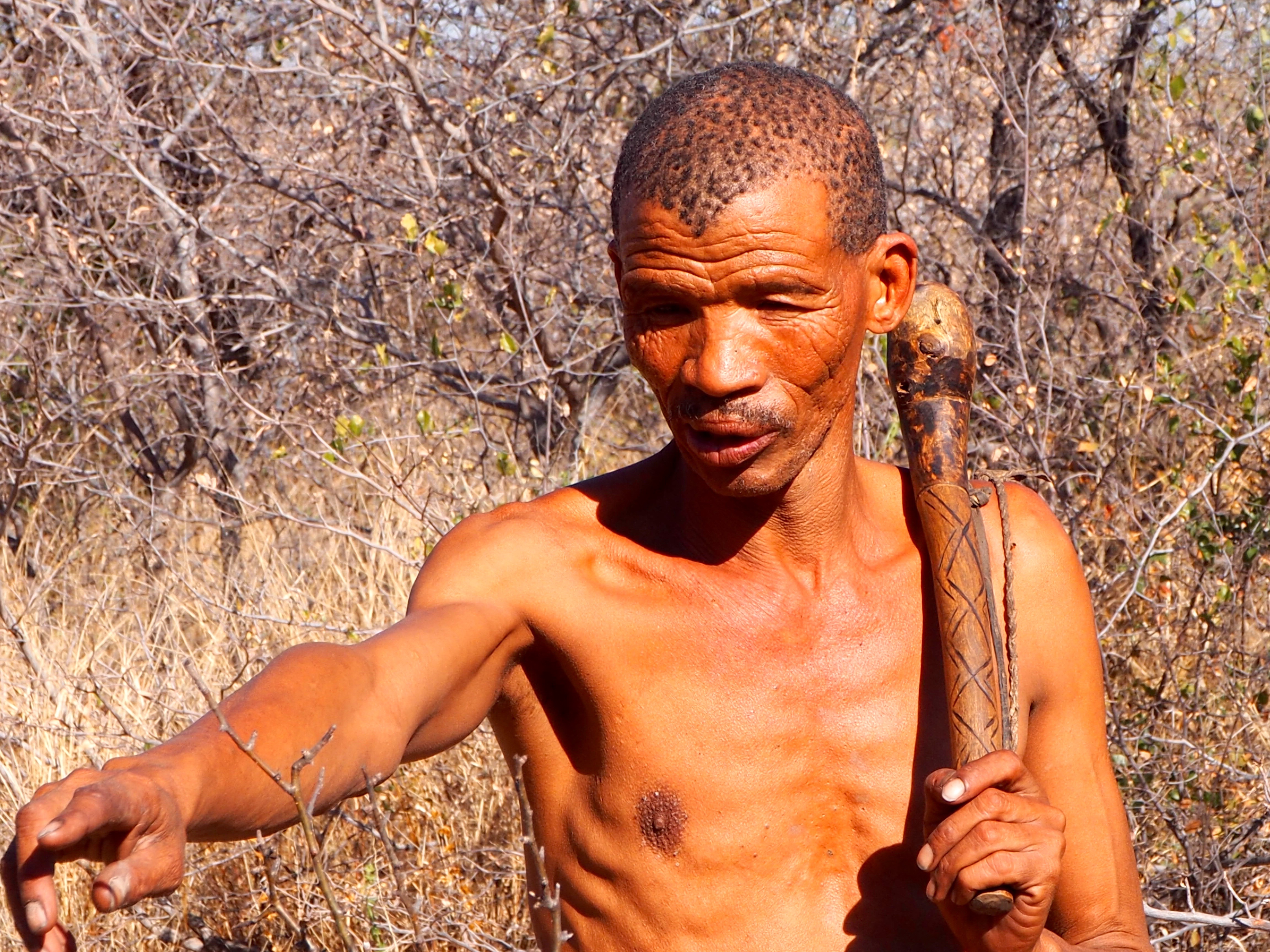 Bushmen camp Fiume Namibia Grootfontain Buschmänner San Safari lebendiges Museum Familienreise