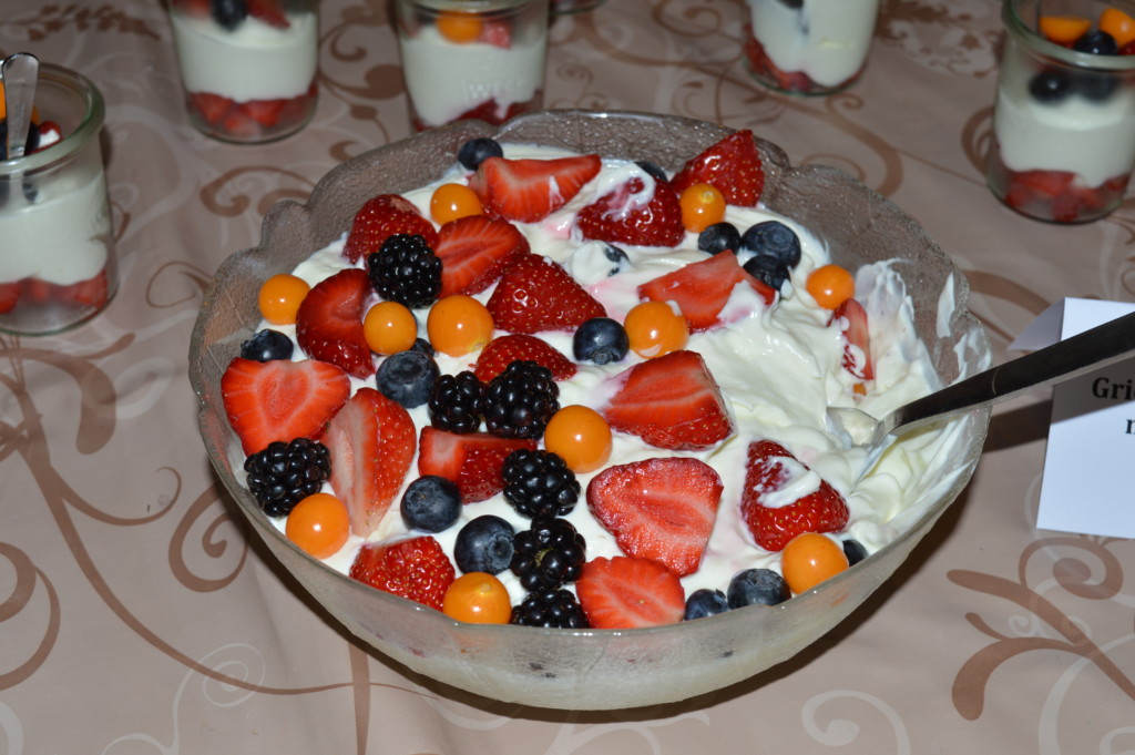 Quark Nachtische Beeren