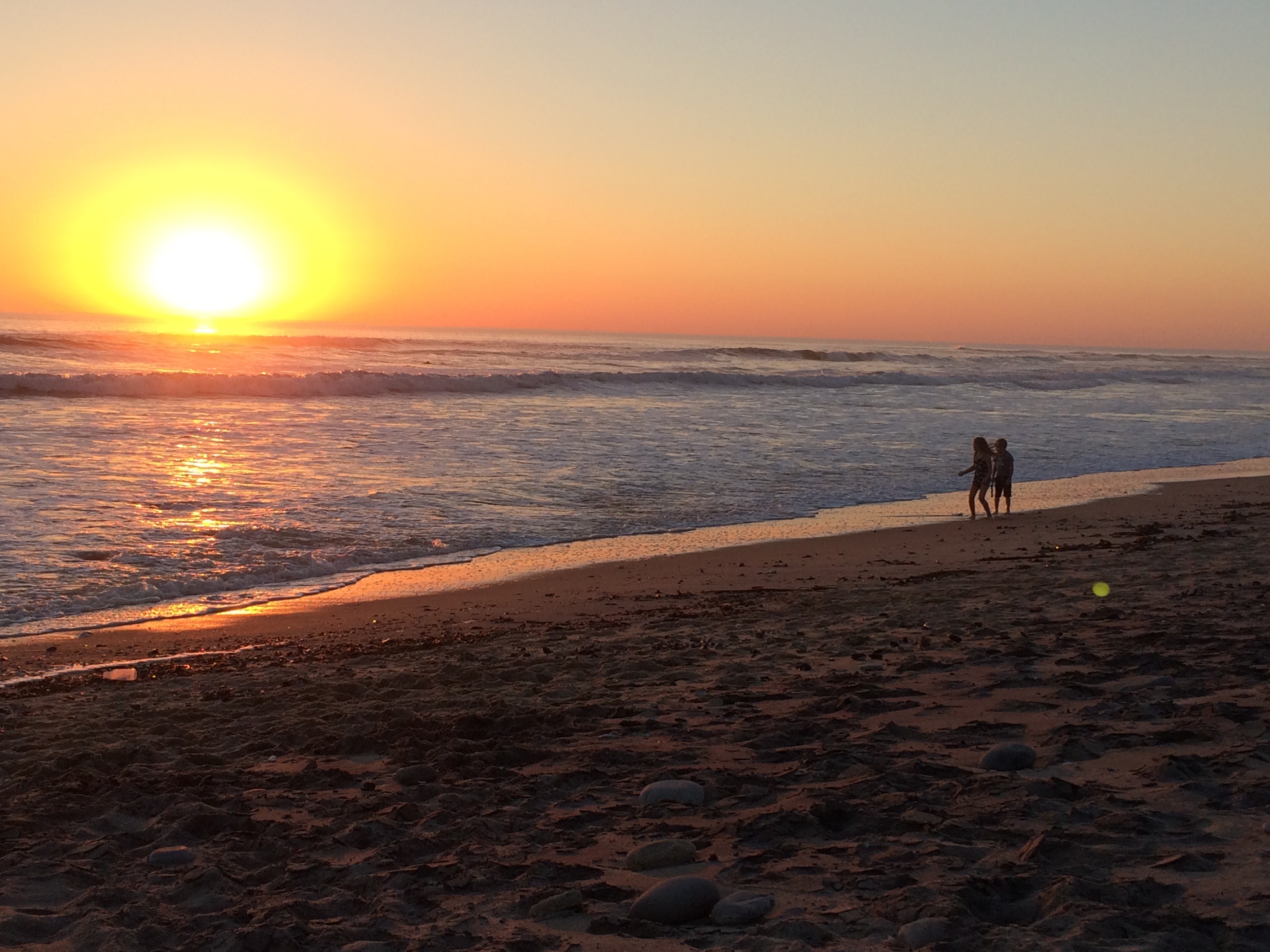 Namibia Swakopmund sunset by the sea Hotel Atlantic Villa beach town