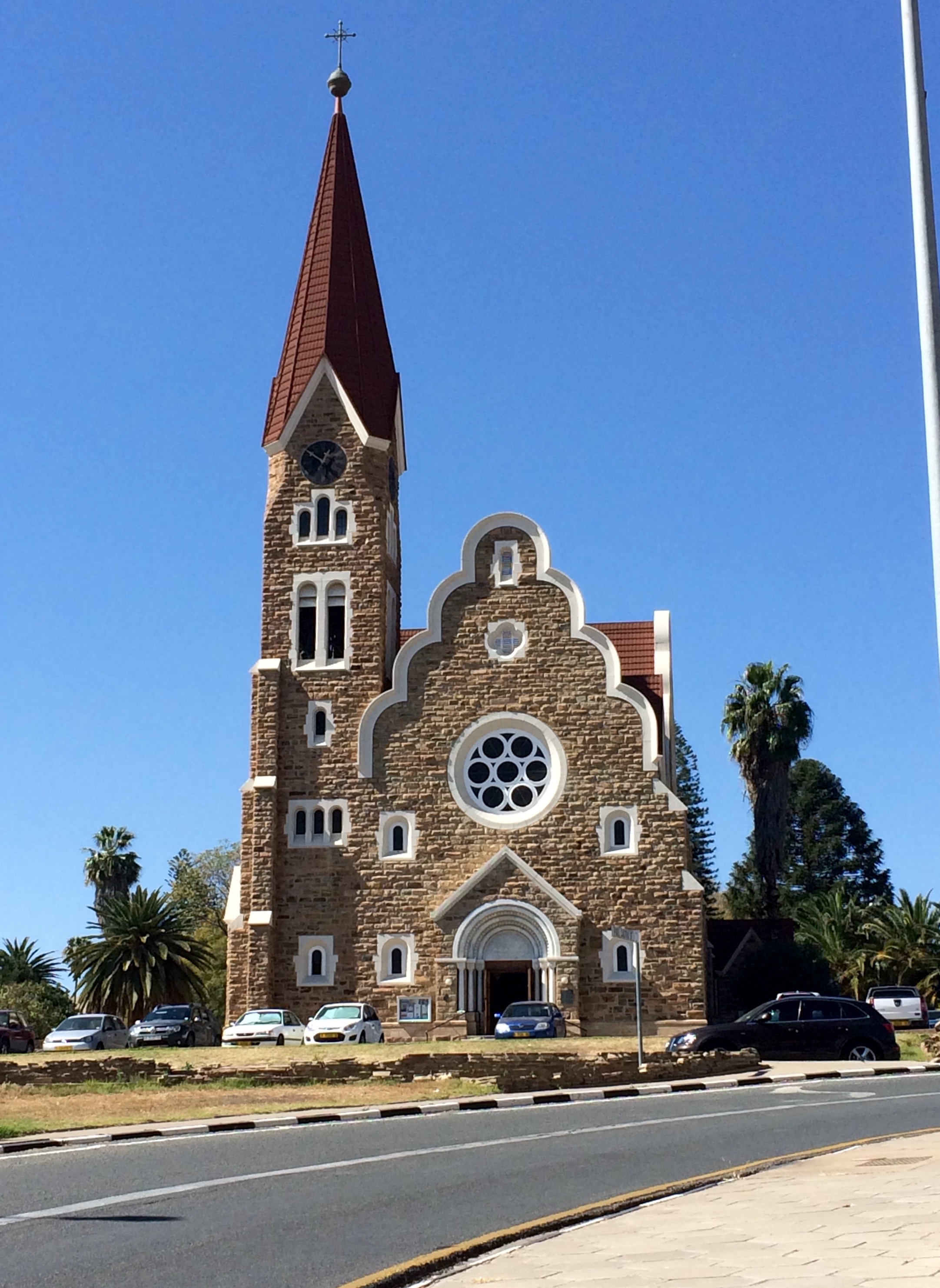 Windhoek Namibia Hauptstadt Afrika Christuskirche